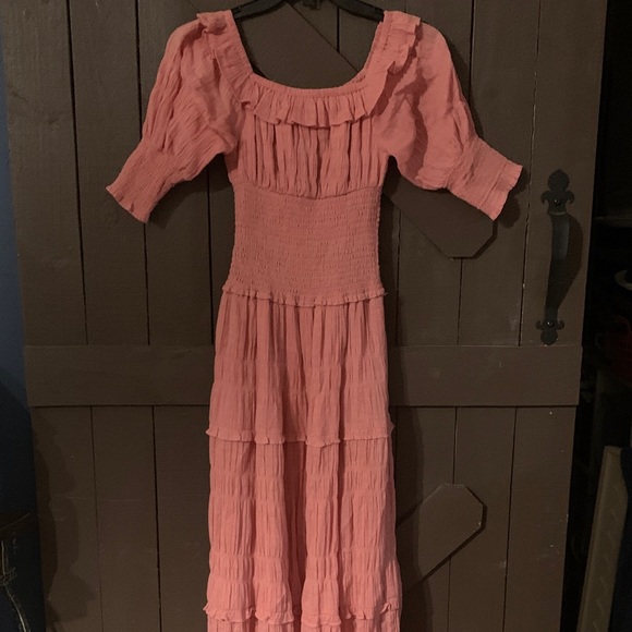 BB Dakota by Steve Madden Coral Long Sleeve Dress - Picture 1 of 5